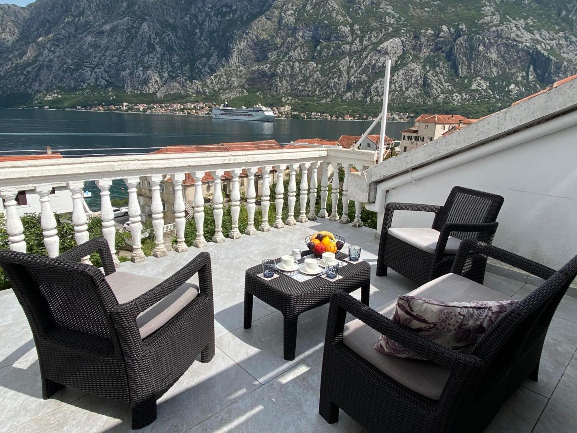 Lux Boka Sea View Apartment Kotor Exterior photo